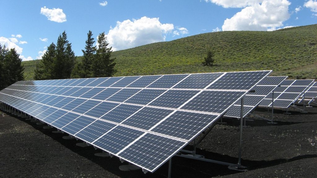 groene stroom door zonnepanelen